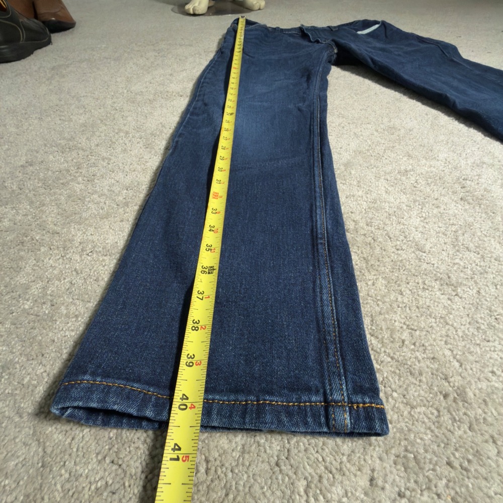 Levi's Jeans Mens 38x29‎ Dark Wash Blue Excellent Straight Leg Stretch Denim - Picture 7 of 12